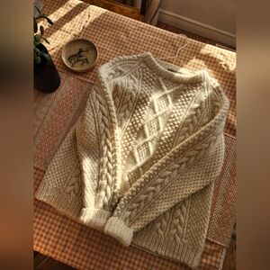 Pitlochry Handknit Scottish Wool Sweater